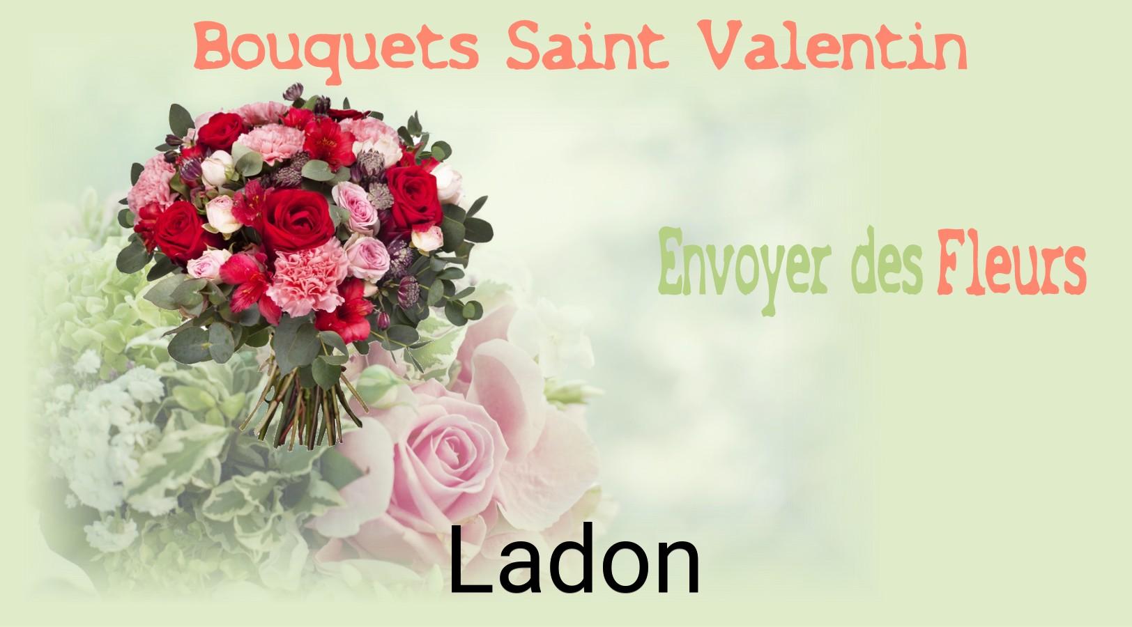Roses de Saint-Valentin livrées à Ladon